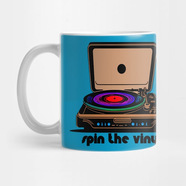 Spin the vinyl by Javisolarte